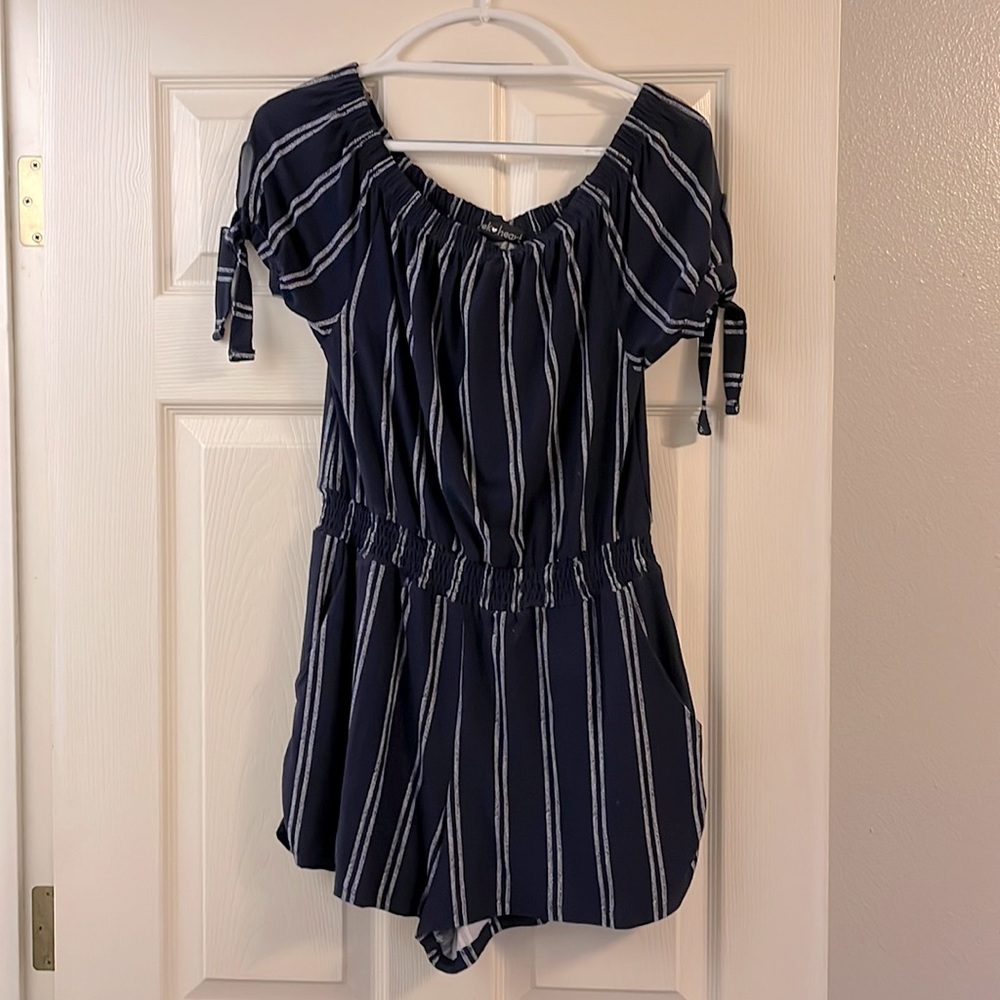 Off Shoulder Romper